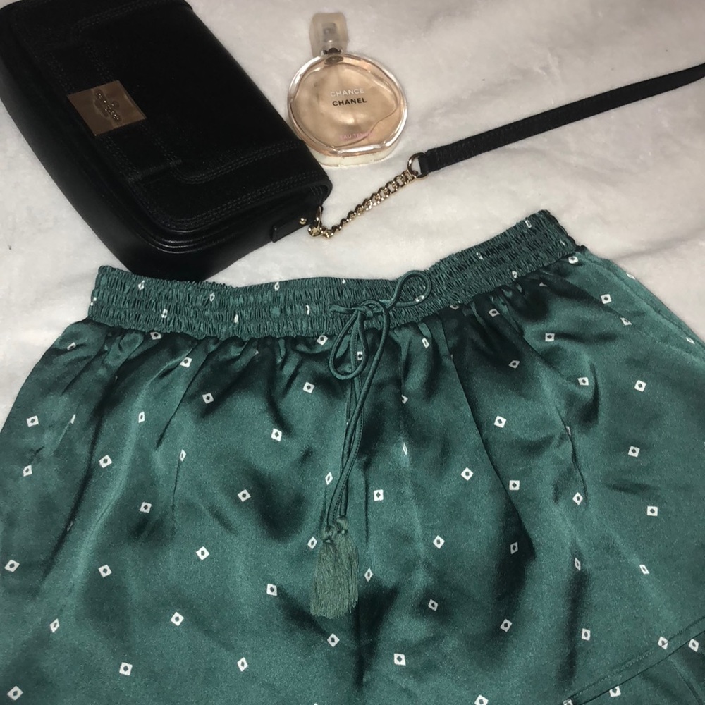 A&F Satin Skirt